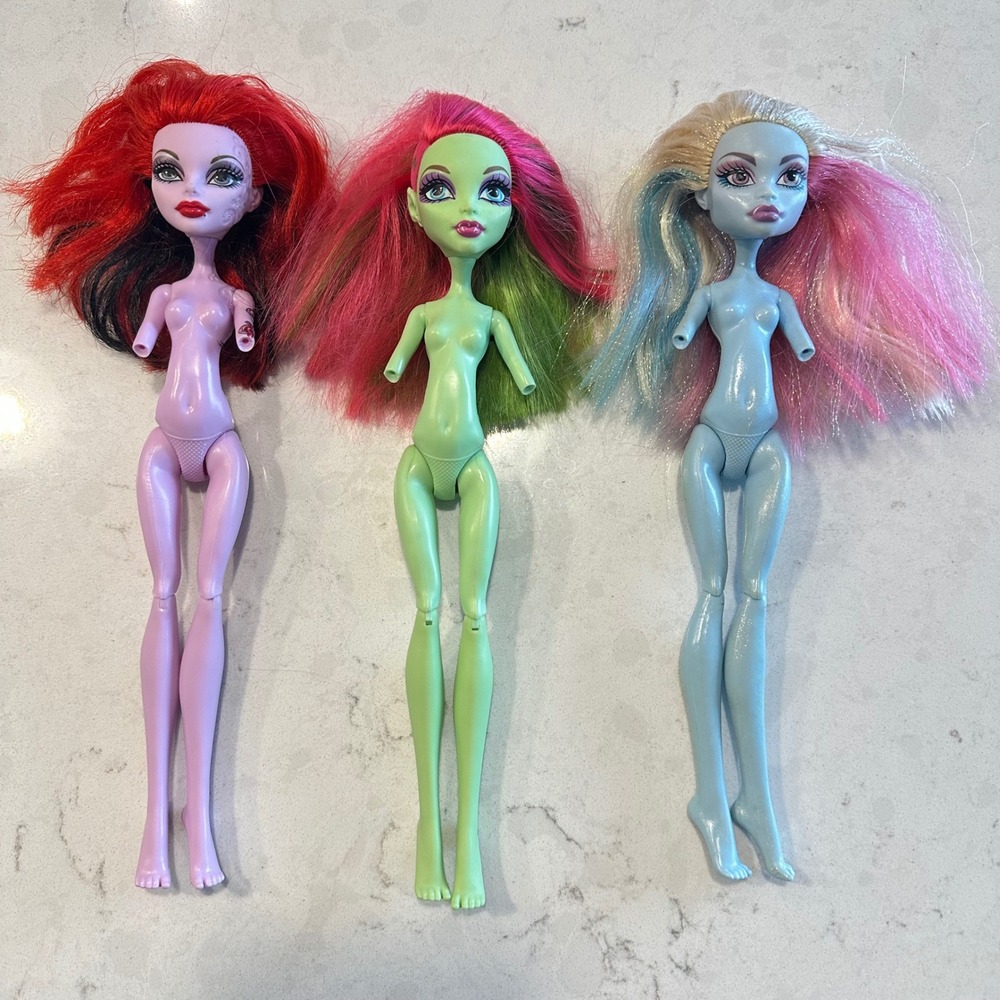 Lot Monster High G1 CAM Lot Vampire Gargoyle‎ Venus McFlytrap OOAK Custom Parts